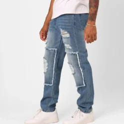 XXIII Matthew Distressed Jeans Blue Distressed 15 XXIII Matthew Distressed Jeans Blue Distressed -Nuvora Fit Sales 03011231 YC295 mens 0060