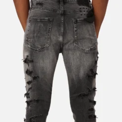 Ksubi Van Winkle Tektonik Jeans Black -Nuvora Fit Sales 03011270 YB001 mens 0080