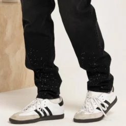 Carre Splash Jeans Black -Nuvora Fit Sales 03011282 YB001 mens 0004 scaled