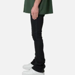 MNML X491 Convertible Skinny Denim Jeans Washed Black -Nuvora Fit Sales 03011288 YW607 mens 00030