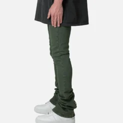 MNML X491 Convertible Skinny Denim Jeans Olive -Nuvora Fit Sales 03011291 YO100 mens 00030