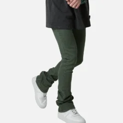 MNML X491 Convertible Skinny Denim Jeans Olive -Nuvora Fit Sales 03011291 YO100 mens 00050 12d81d6a d3d2 4f1a 9798 13698f1d65c7