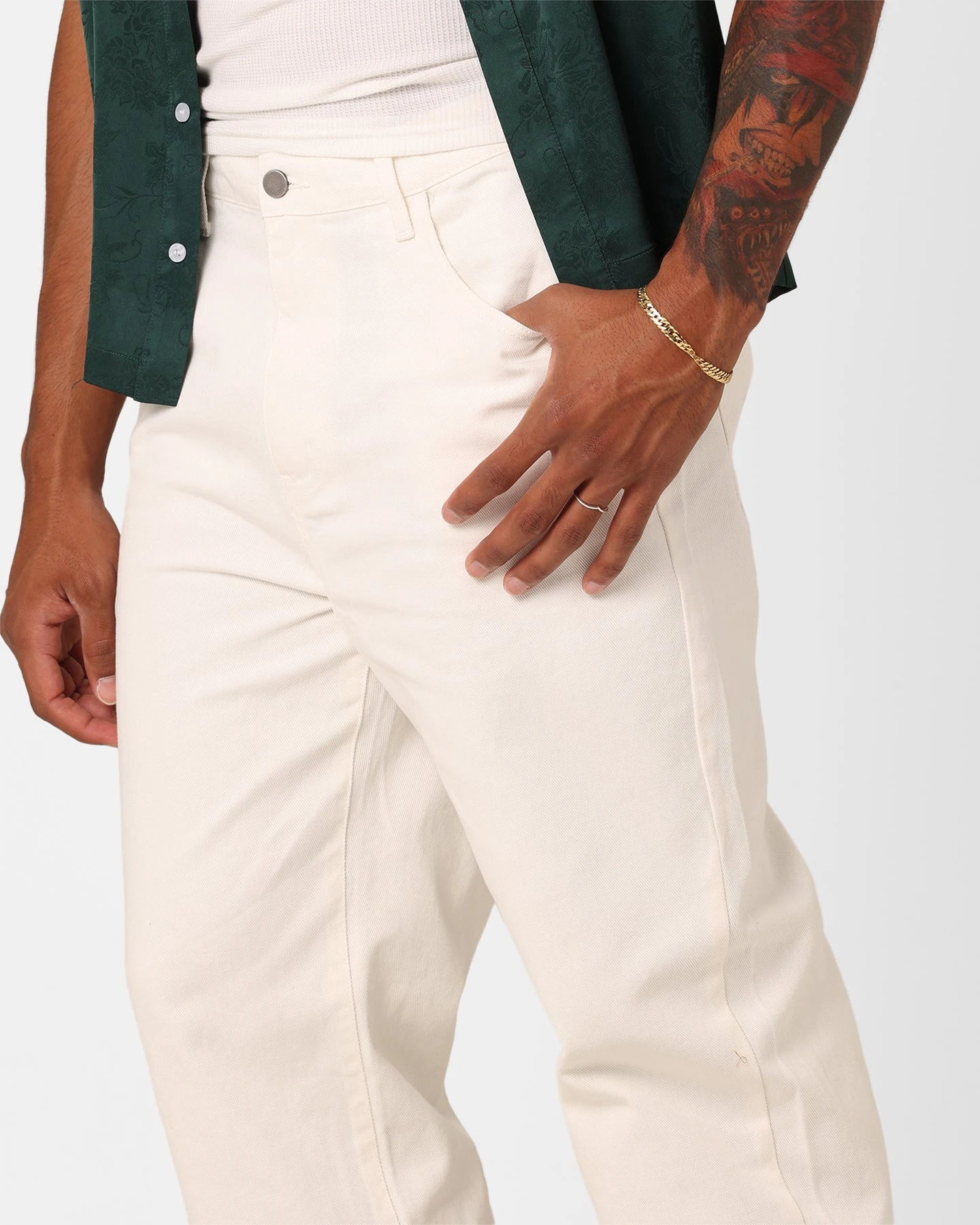 XXIII Dani Baggy Jeans White 6 XXIII Dani Baggy Jeans White - Image 4