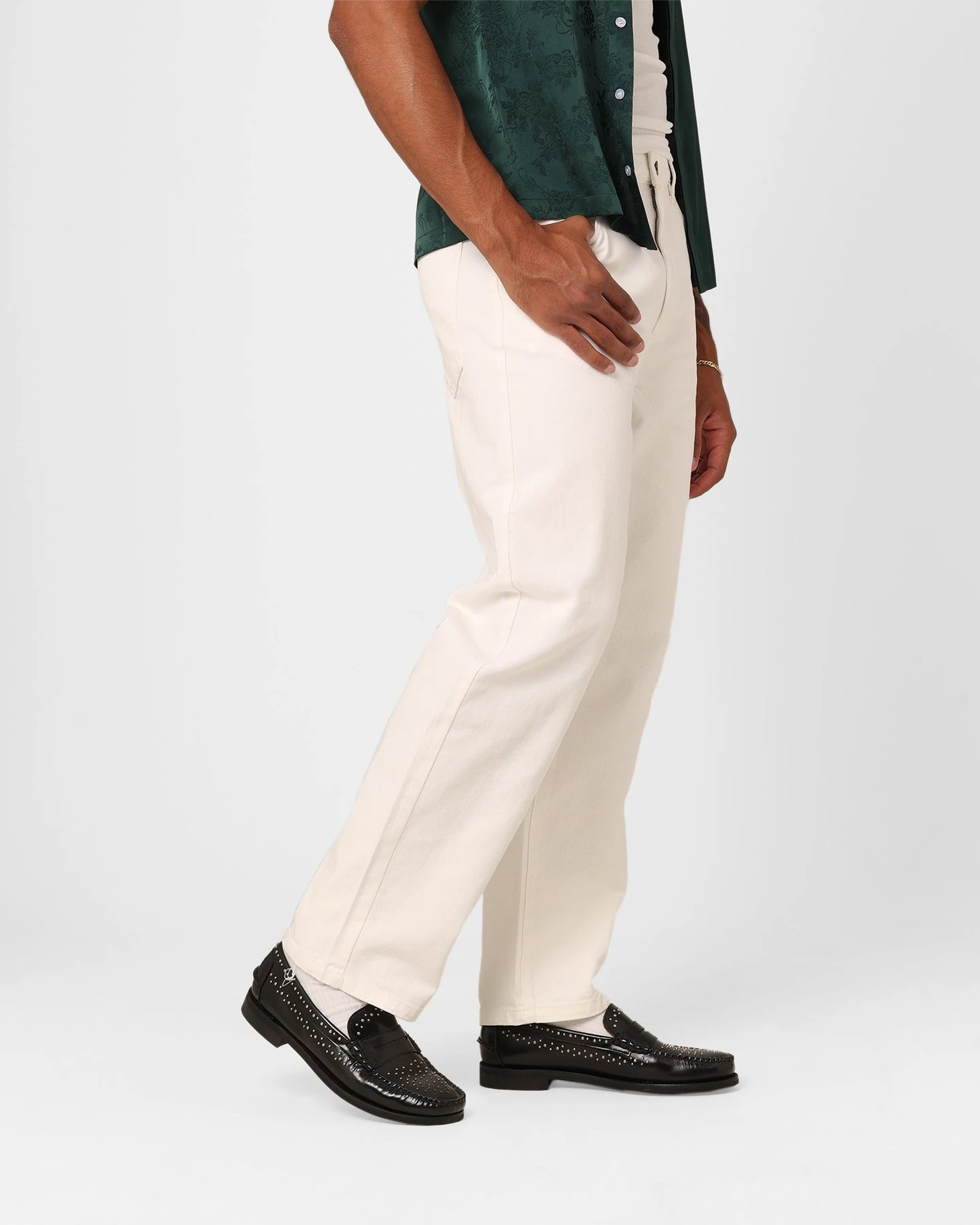 XXIII Dani Baggy Jeans White 7 XXIII Dani Baggy Jeans White - Image 5