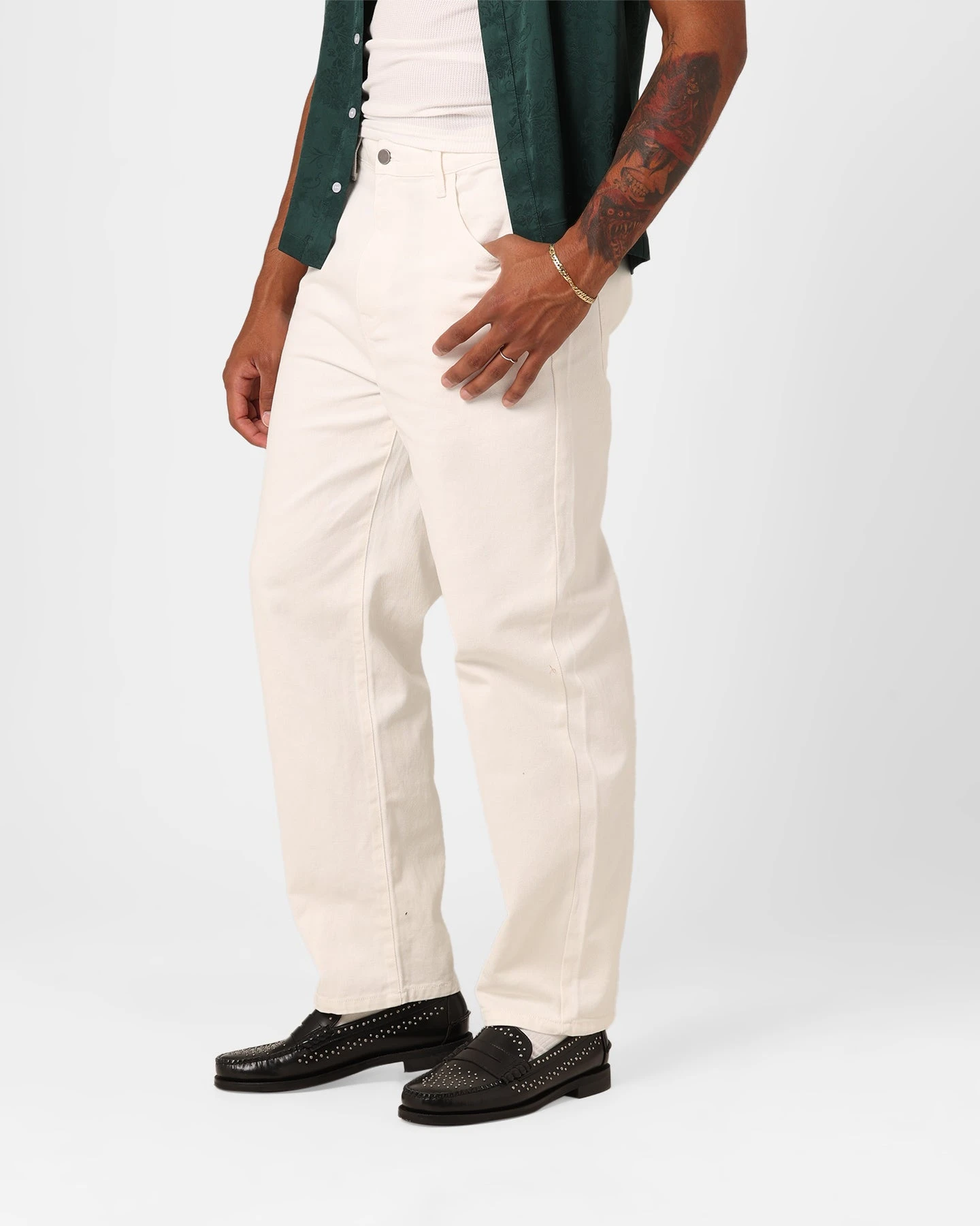 XXIII Dani Baggy Jeans White 8 XXIII Dani Baggy Jeans White - Image 6