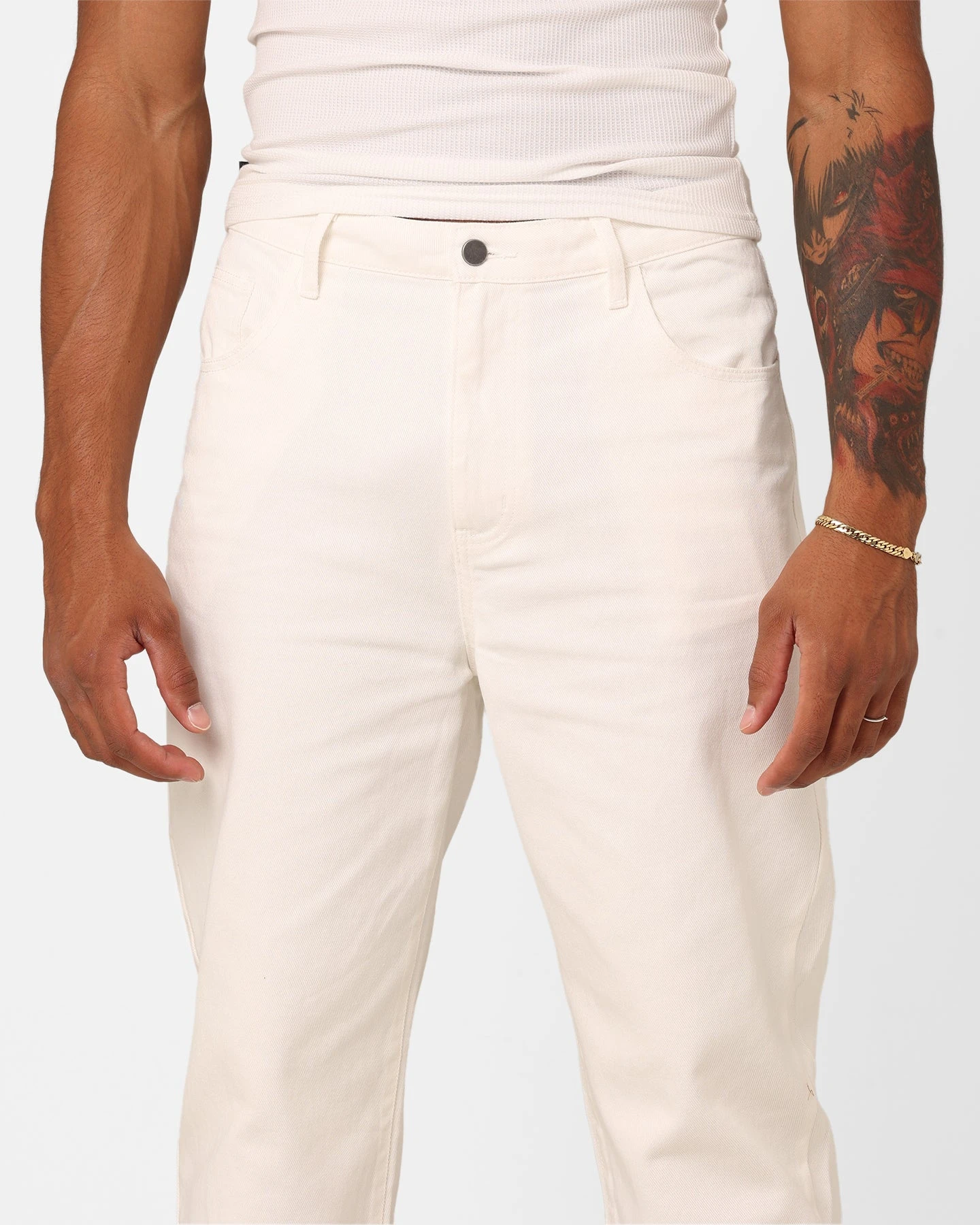 XXIII Dani Baggy Jeans White 9 XXIII Dani Baggy Jeans White - Image 7