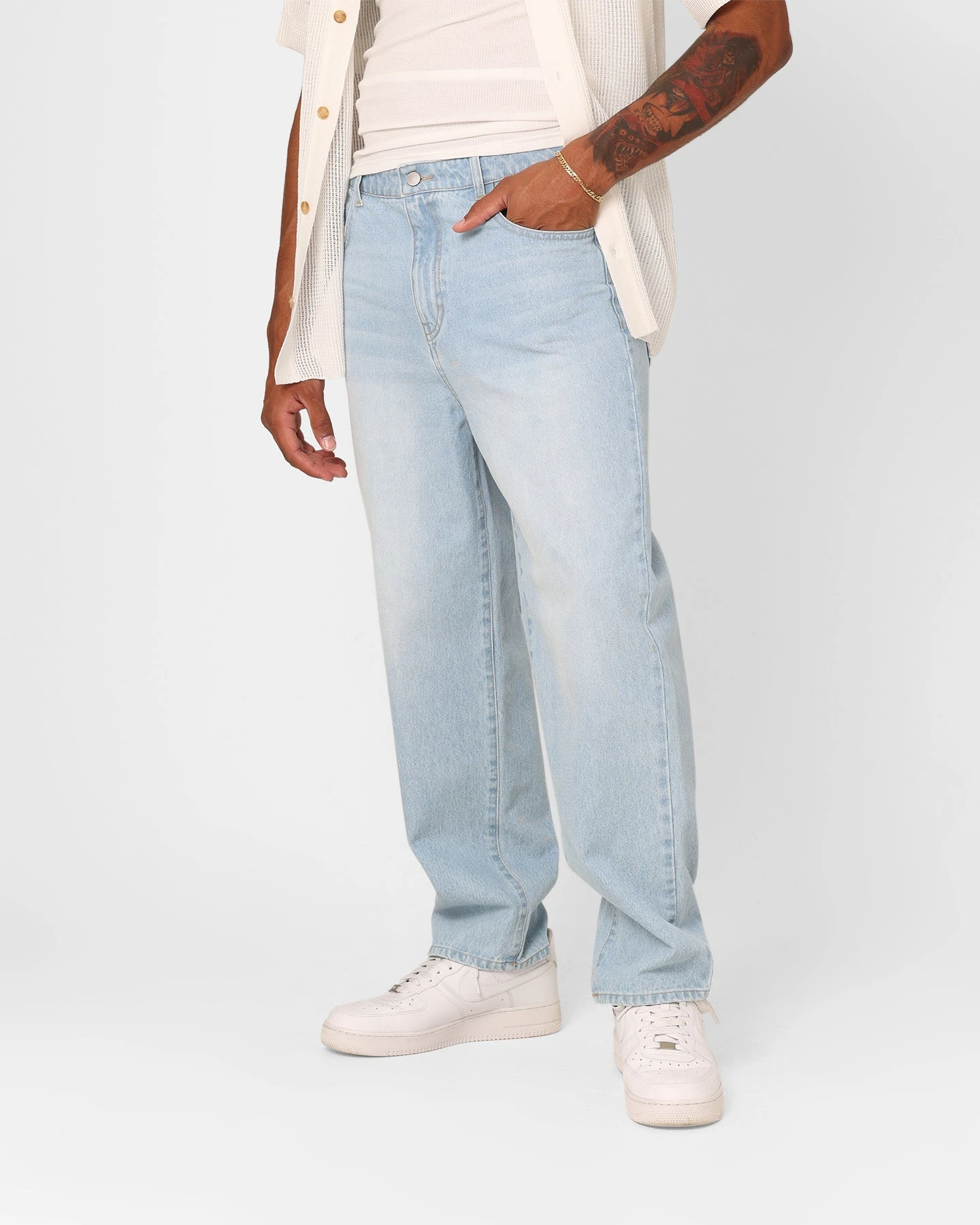 XXIII Dani Baggy Jeans Classic Blue 3 XXIII Dani Baggy Jeans Classic Blue