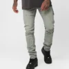 Ksubi X A$AP TyY Oil Slicker Jeans Denim/Linen -Nuvora Fit Sales 03011403 YD911 mens 0010