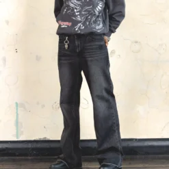 404 205 Bootcut Jeans Black -Nuvora Fit Sales 03011535 YB001 mens 000060 scaled