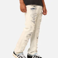 XXIII Elliot Distressed Jeans Light Blue Acid -Nuvora Fit Sales 03011578 YL534 mens 0050