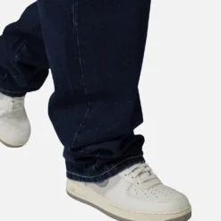 MNML Contrast Ultra Baggy Cargo Denim Jeans Blue 13 MNML Contrast Ultra Baggy Cargo Denim Jeans Blue -Nuvora Fit Sales 03011650 YX001 mens 0060