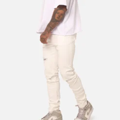 Fallen Breed Fallen Jeans White/White -Nuvora Fit Sales 03011661 YW240 mens 0060