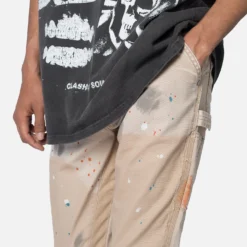 MNML B243 Flare Denim Jeans Khaki 14 MNML B243 Flare Denim Jeans Khaki -Nuvora Fit Sales 03011663 YK001 mens 0060