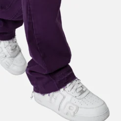 MNML B512 Flare Denim Jeans Purple -Nuvora Fit Sales 03011668 YP200 mens 0070