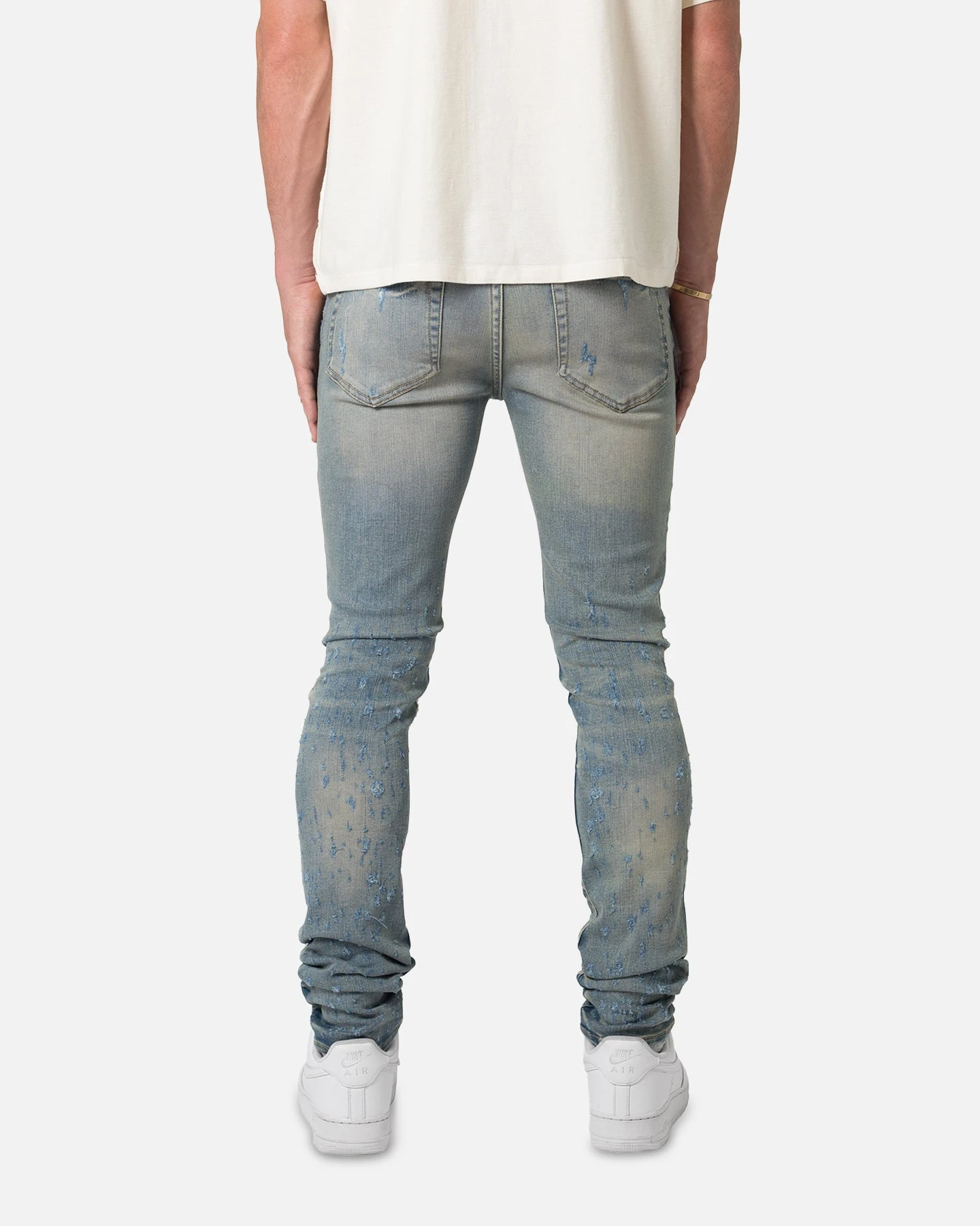 MNML X502 Skinny Denim Jeans Blue 6 MNML X502 Skinny Denim Jeans Blue - Image 4