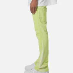 MNML B501 Flare Denim Jeans Green 10 MNML B501 Flare Denim Jeans Green -Nuvora Fit Sales 03011817 YG600 mens 0030