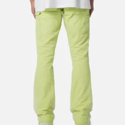MNML B501 Flare Denim Jeans Green 11 MNML B501 Flare Denim Jeans Green -Nuvora Fit Sales 03011817 YG600 mens 0040