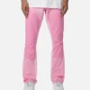 MNML B501 Flare Denim Jeans Pink 1 MNML B501 Flare Denim Jeans Pink -Nuvora Fit Sales 03011818 YP001 mens 0010