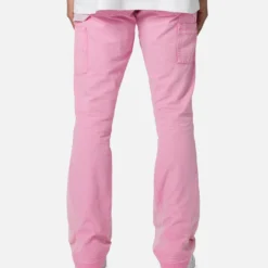 MNML B501 Flare Denim Jeans Pink -Nuvora Fit Sales 03011818 YP001 mens 0040