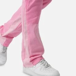 MNML B501 Flare Denim Jeans Pink -Nuvora Fit Sales 03011818 YP001 mens 0060