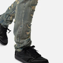 MNML D543 Straight Denim Jeans Vintage Blue -Nuvora Fit Sales 03011825 YX561 mens 0060