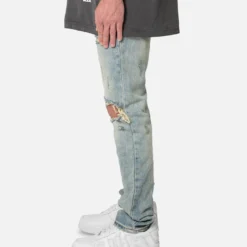 MNML D544 Straight Denim Jeans Vintage Blue -Nuvora Fit Sales 03011826 YX561 mens 0030