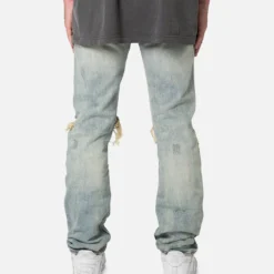 MNML D544 Straight Denim Jeans Vintage Blue -Nuvora Fit Sales 03011826 YX561 mens 0040