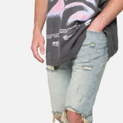 MNML D544 Straight Denim Jeans Vintage Blue -Nuvora Fit Sales 03011826 YX561 mens 0050