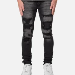 MNML X539 Skinny Denim Jeans Black