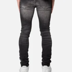 MNML X539 Skinny Denim Jeans Black -Nuvora Fit Sales 03011839 YB001 mens 0040