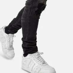 MNML X539 Skinny Denim Jeans Black -Nuvora Fit Sales 03011839 YB001 mens 0060