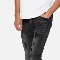 MNML X565 Skinny Denim Jeans Black -Nuvora Fit Sales 03011869 YB001 mens 0050