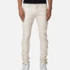 MNML X566 Skinny Leather Lace-Up Pants Cream 1 MNML X566 Skinny Leather Lace-Up Pants Cream -Nuvora Fit Sales 03011872 YC600 mens 0010