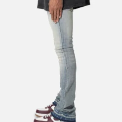 MNML X514 Skinny Stacked Denim Jeans Medium Blue -Nuvora Fit Sales 03011987 YX128 mens 0030