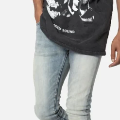 MNML X514 Skinny Stacked Denim Jeans Medium Blue -Nuvora Fit Sales 03011987 YX128 mens 0050