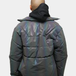 Loiter NYC Men's Spectrum Puffer Jacket Iridescent 3M/Multi-coloured -Nuvora Fit Sales 4454569056620 normal 0012