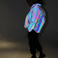 Loiter NYC Men's Spectrum Puffer Jacket Iridescent 3M/Multi-coloured -Nuvora Fit Sales 4454569056620 normal 0015