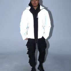 Loiter NYC Men's Spectrum Puffer Jacket Iridescent 3M/Multi-coloured -Nuvora Fit Sales 4454569056620 normal 0016